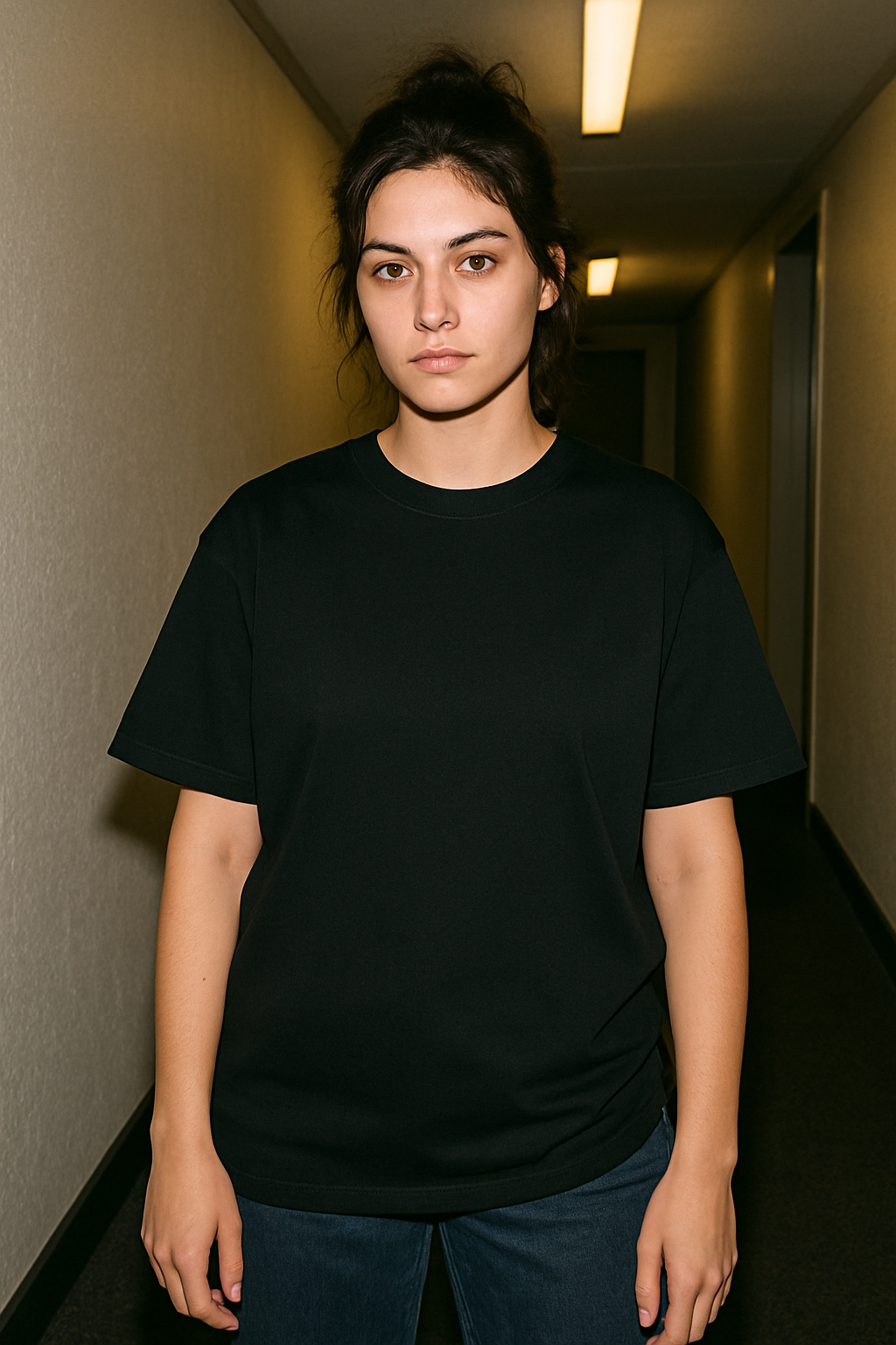 Custom black Dead Set tee